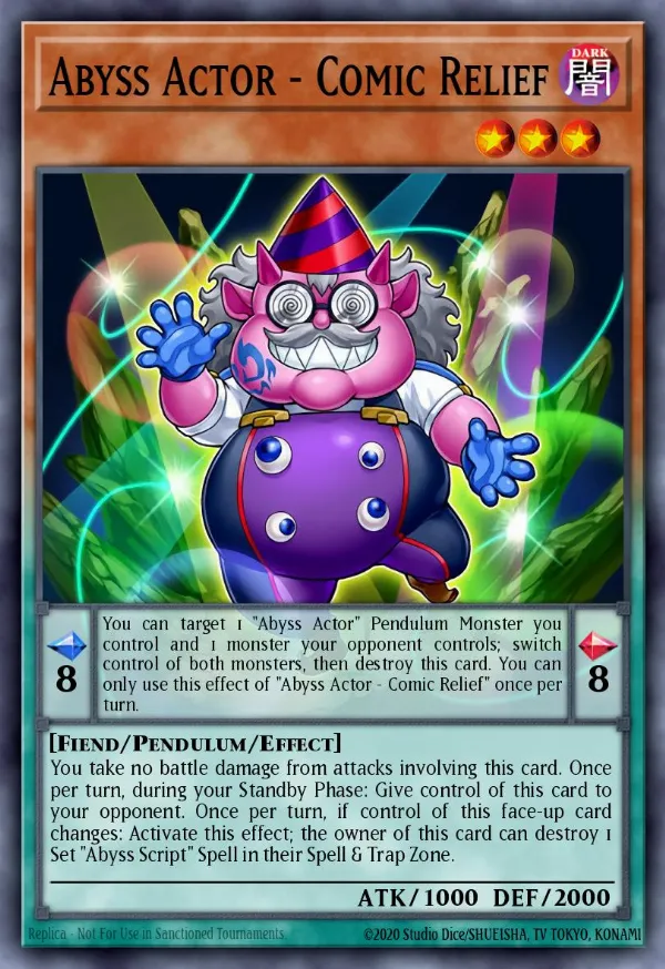 Abyss Actor - Comic Relief