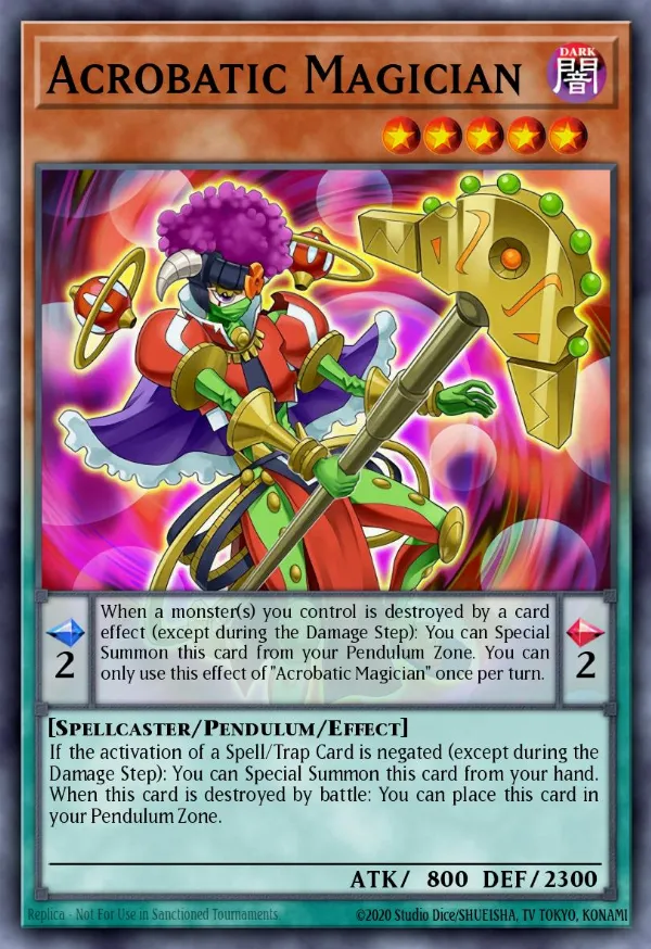 Acrobatic Magician