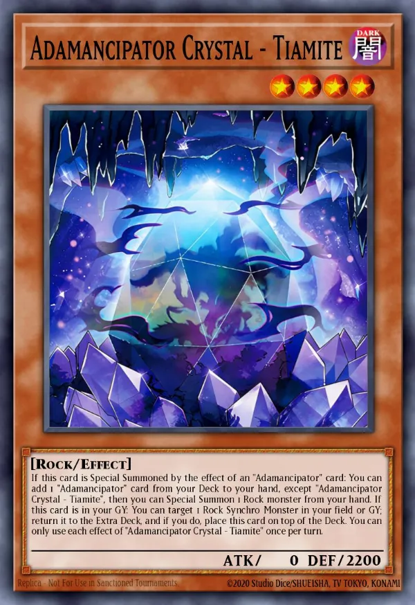 Adamancipator Crystal - Tiamite