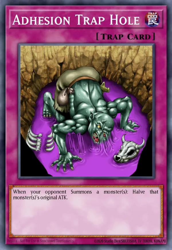 Adhesion Trap Hole
