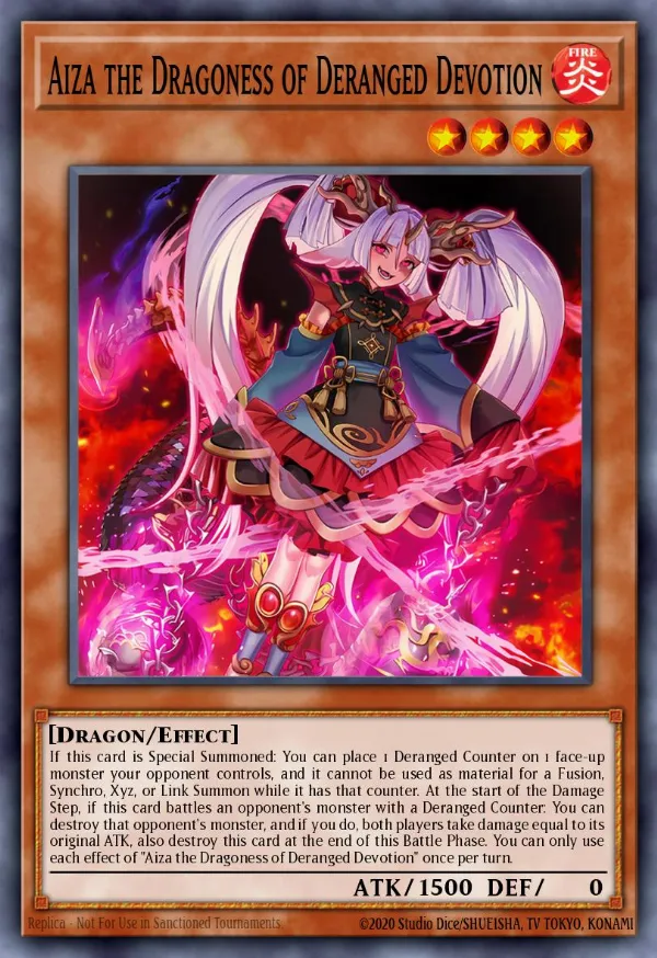 Aiza the Dragoness of Deranged Devotion
