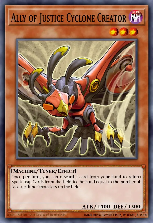 Ally of Justice Cyclone Creator