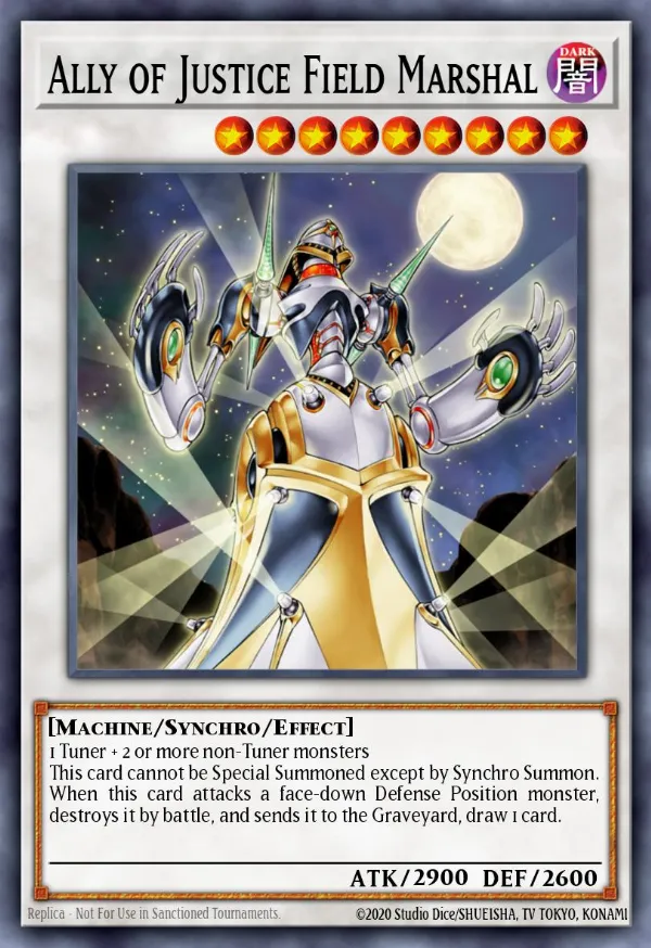 Ally of Justice Field Marshal