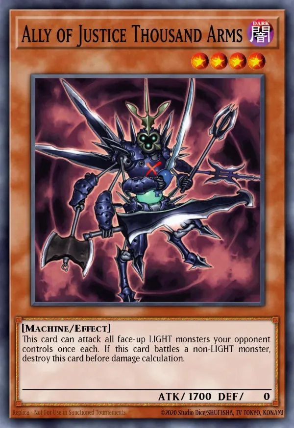 Ally of Justice Thousand Arms