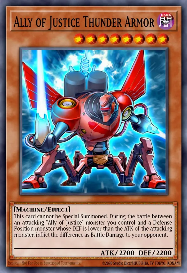 Ally of Justice Thunder Armor