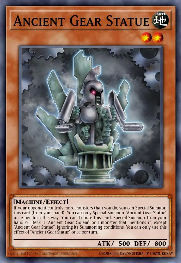 Ancient Gear Statue