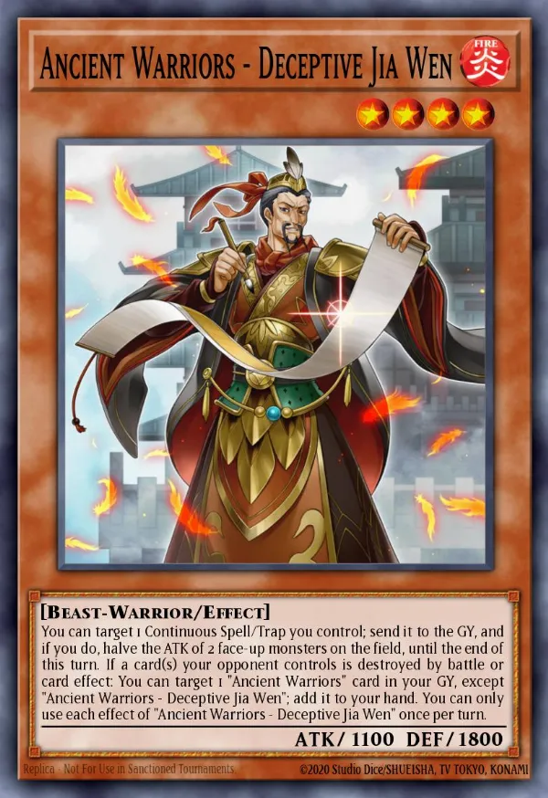 Ancient Warriors - Deceptive Jia Wen