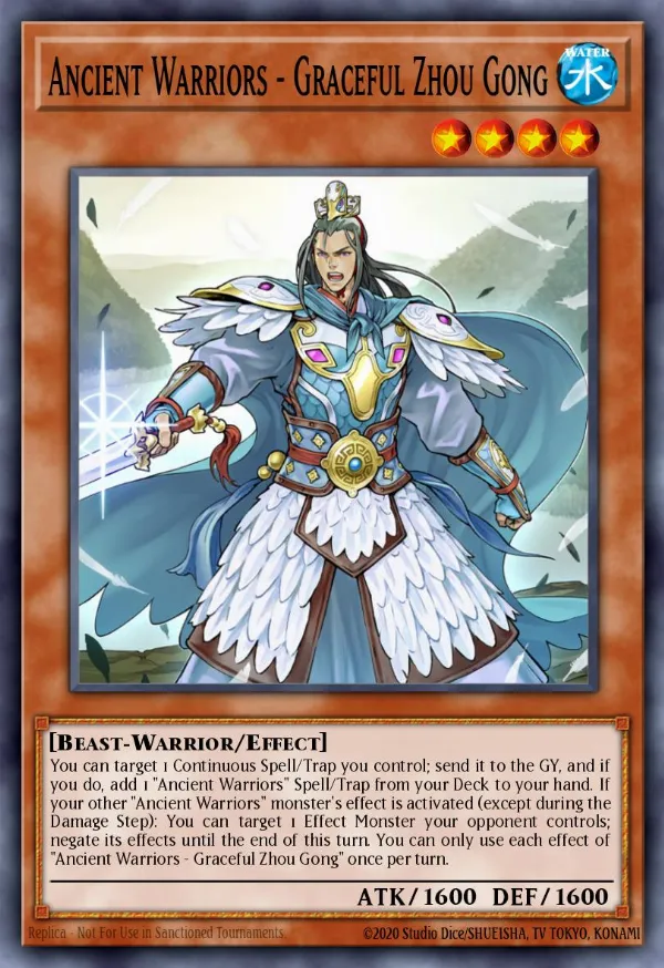 Ancient Warriors - Graceful Zhou Gong