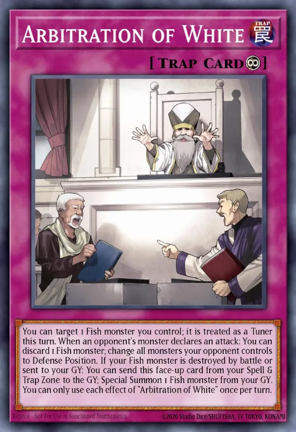 Arbitration of White