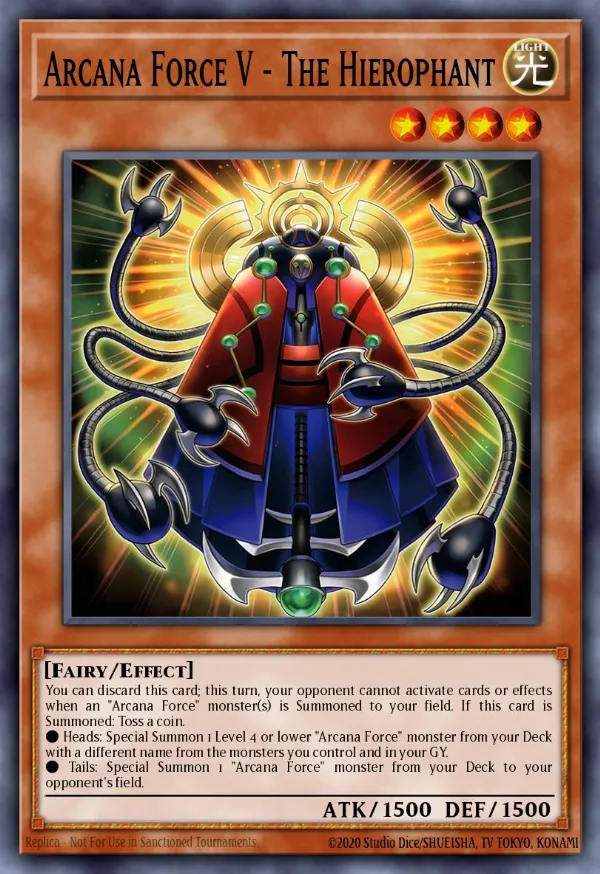 Arcana Force V - The Hierophant