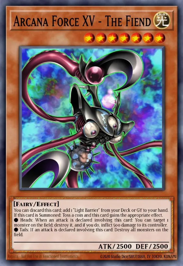Arcana Force XV - The Fiend