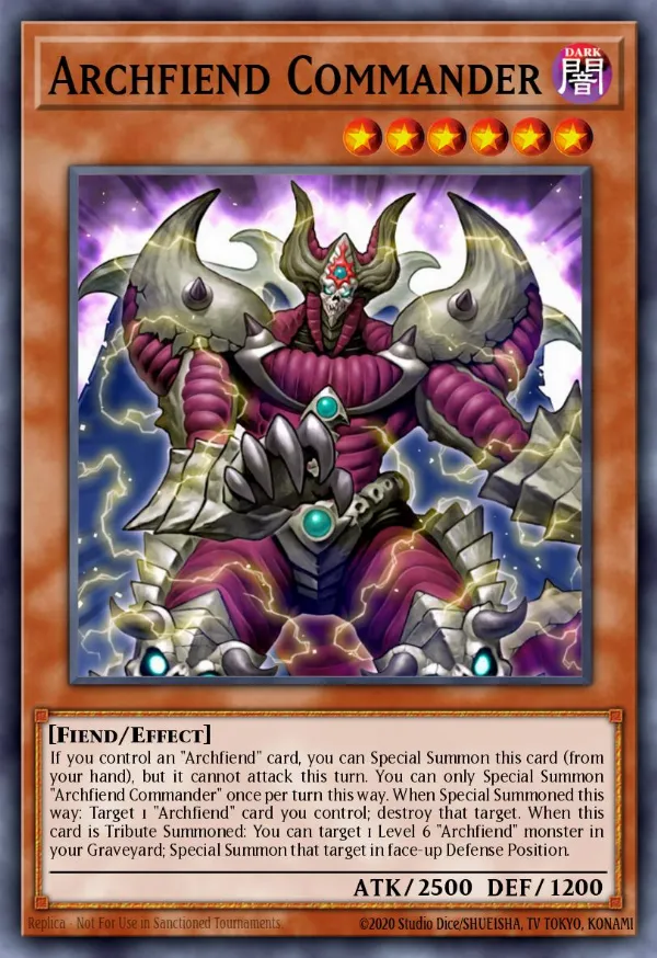 Archfiend Commander