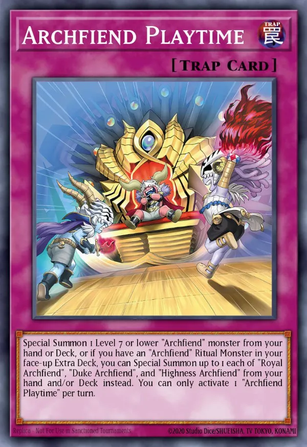 Archfiend Playtime