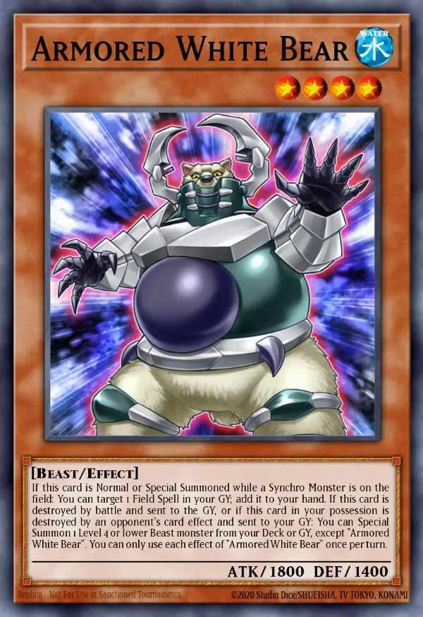 Armored White Bear