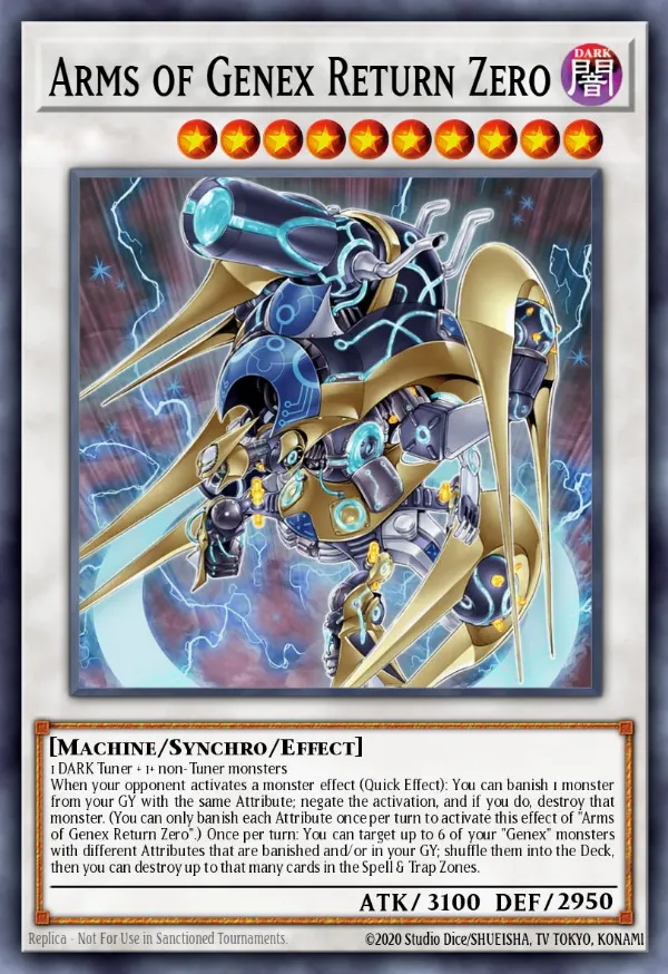 Arms of Genex Return Zero