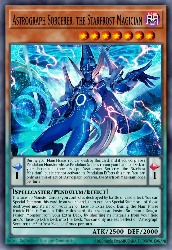 Astrograph Sorcerer, the Starfrost Magician