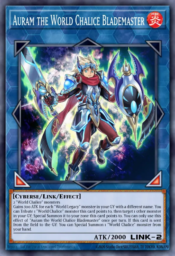 Auram the World Chalice Blademaster