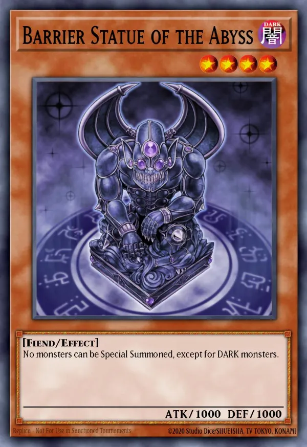 Barrier Statue of the Abyss
