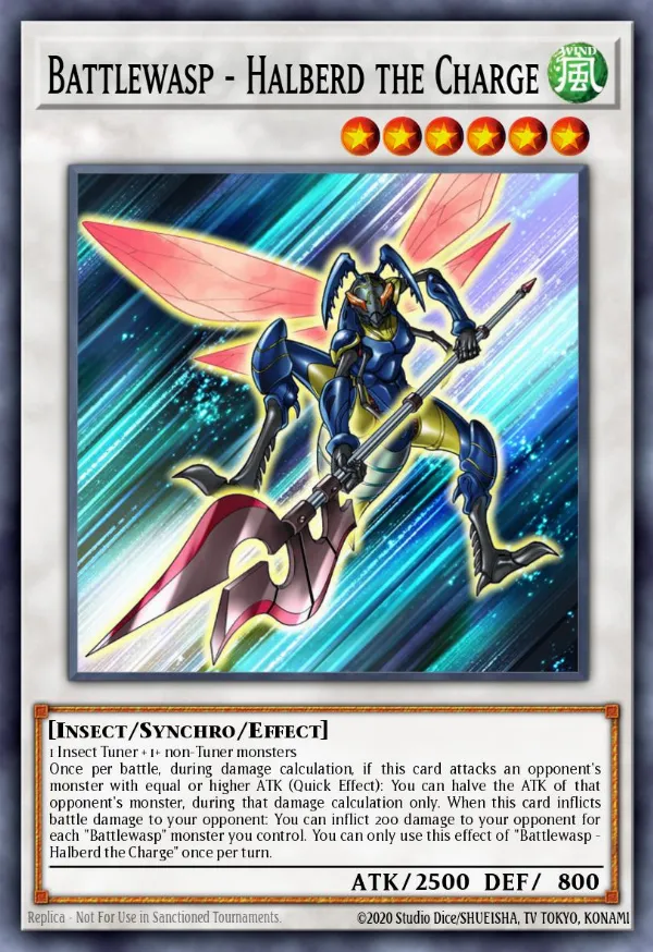 Battlewasp - Halberd the Charge