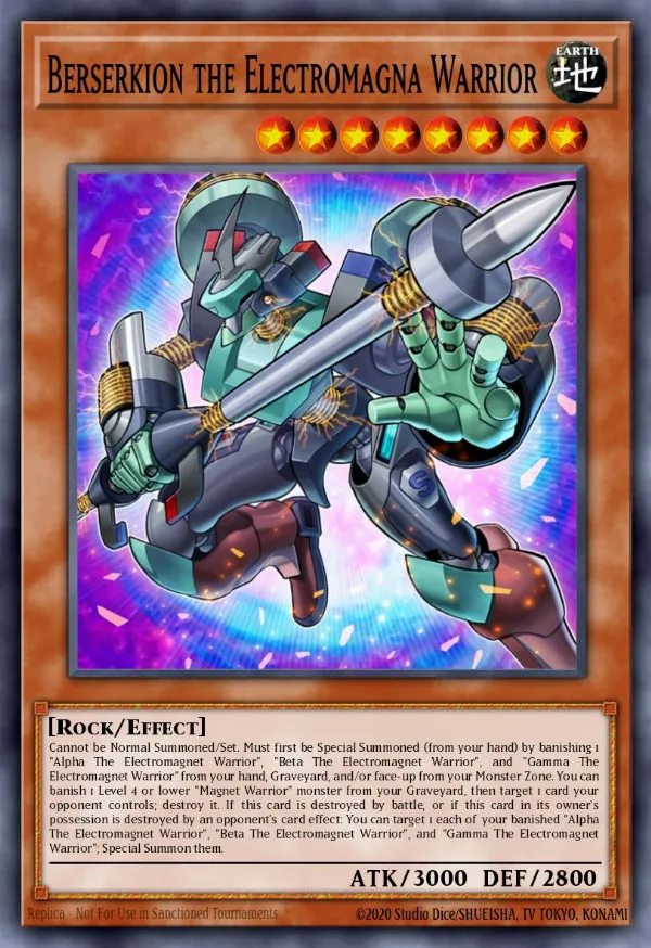 Berserkion the Electromagna Warrior