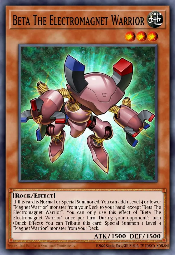 Beta The Electromagnet Warrior