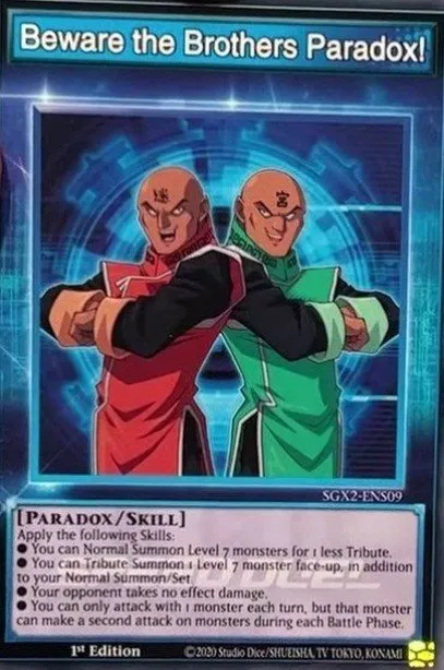 Beware the Brothers Paradox!