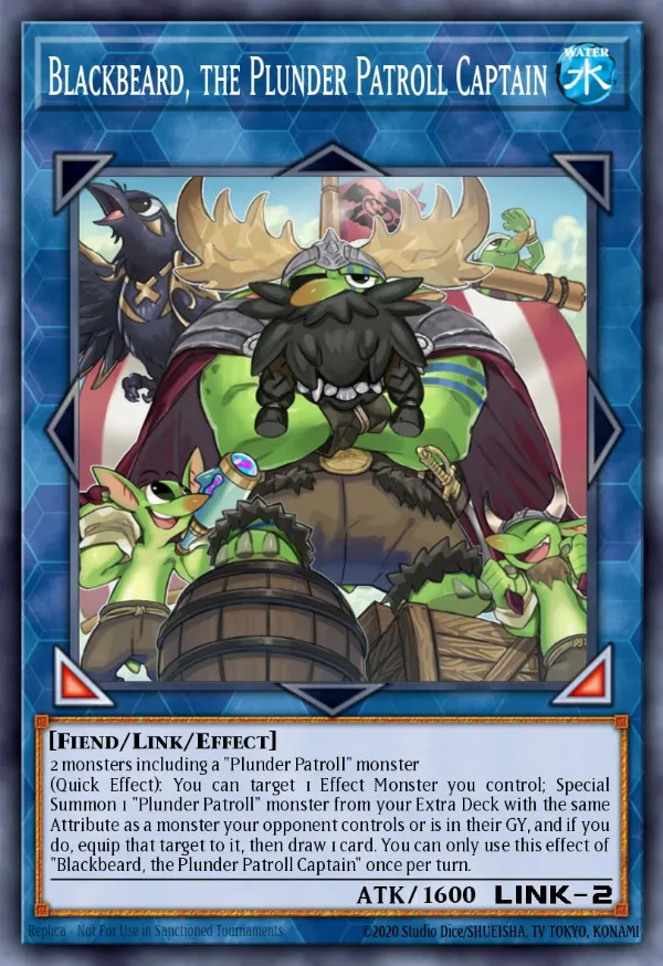 Blackbeard, the Plunder Patroll Captain
