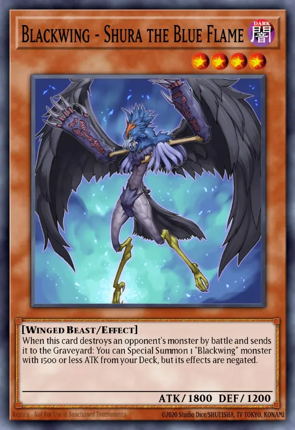 Blackwing - Shura the Blue Flame