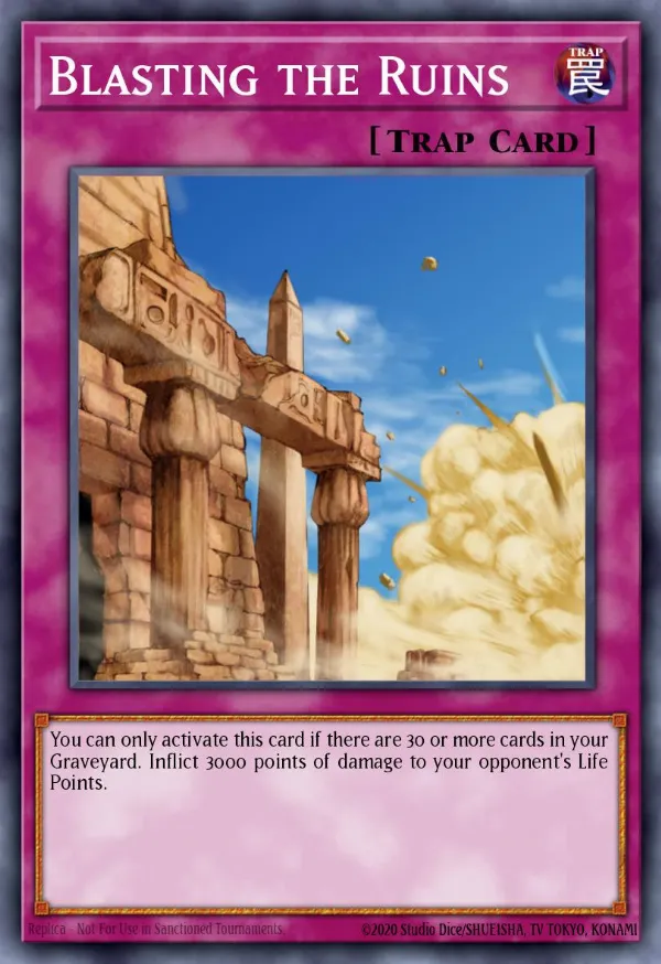 Blasting the Ruins