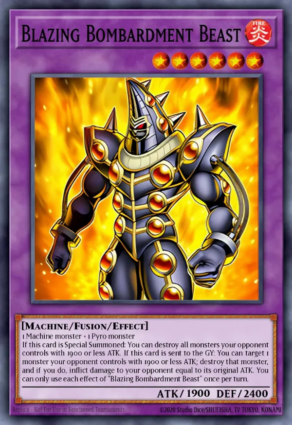 Blazing Bombardment Beast