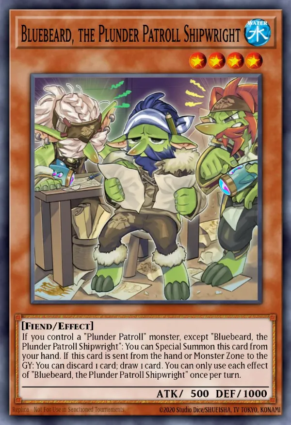 Bluebeard, the Plunder Patroll Shipwright