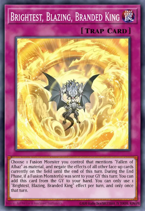 Brightest, Blazing, Branded King