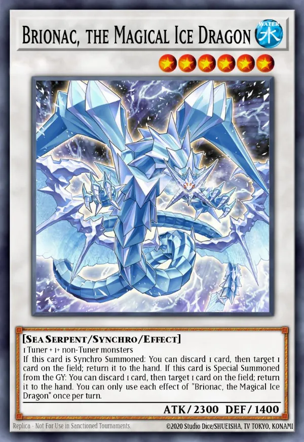Brionac, the Magical Ice Dragon