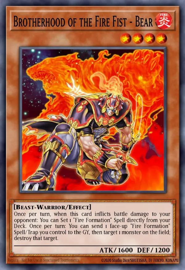 Brotherhood of the Fire Fist - Bear