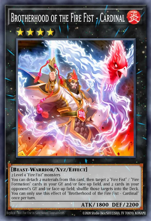 Brotherhood of the Fire Fist - Cardinal