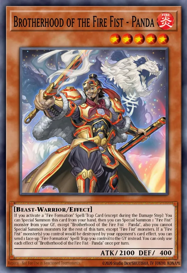Brotherhood of the Fire Fist - Panda