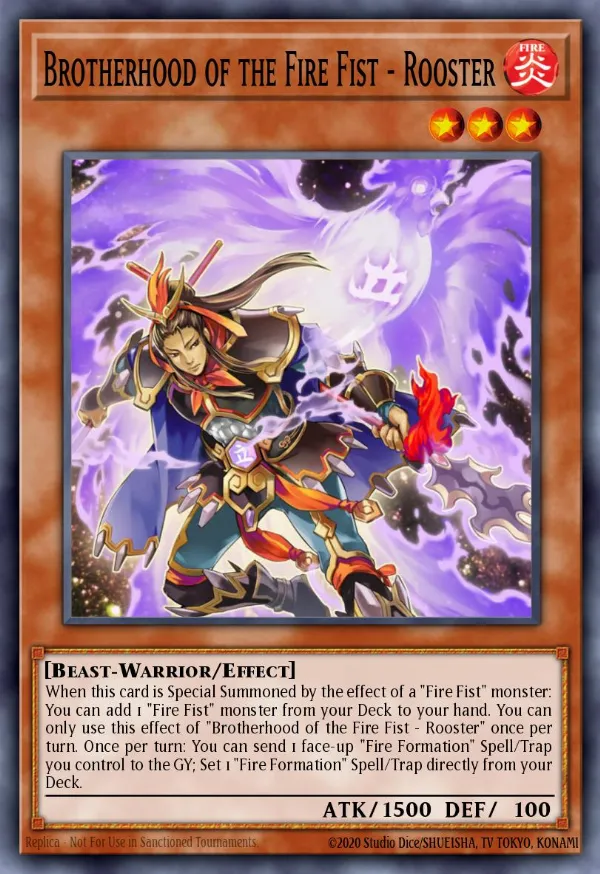 Brotherhood of the Fire Fist - Rooster
