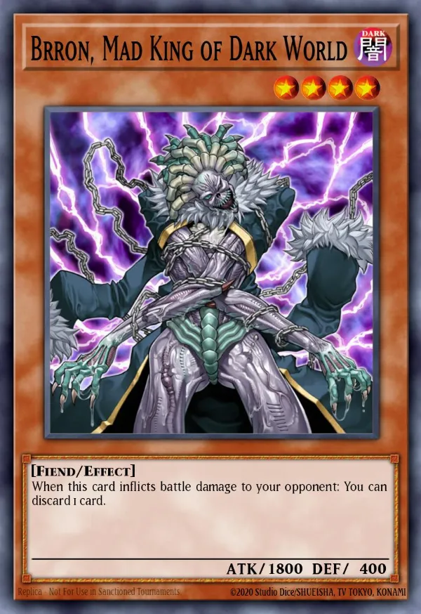 Brron, Mad King of Dark World
