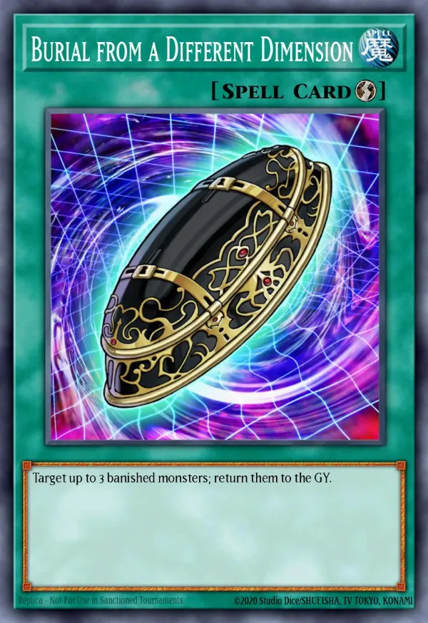 Burial from a Different Dimension
