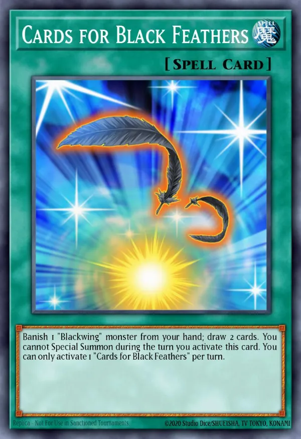 Cards for Black Feathers