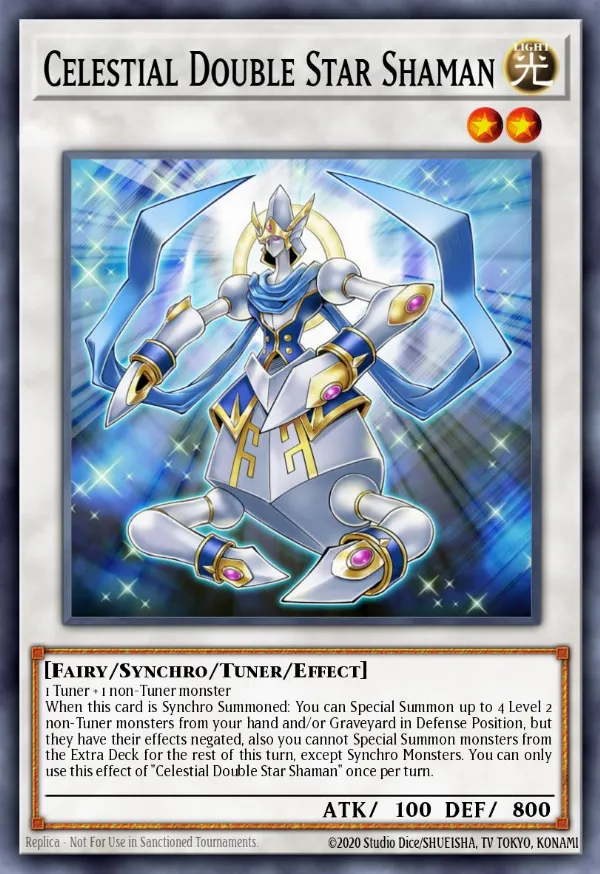 Celestial Double Star Shaman