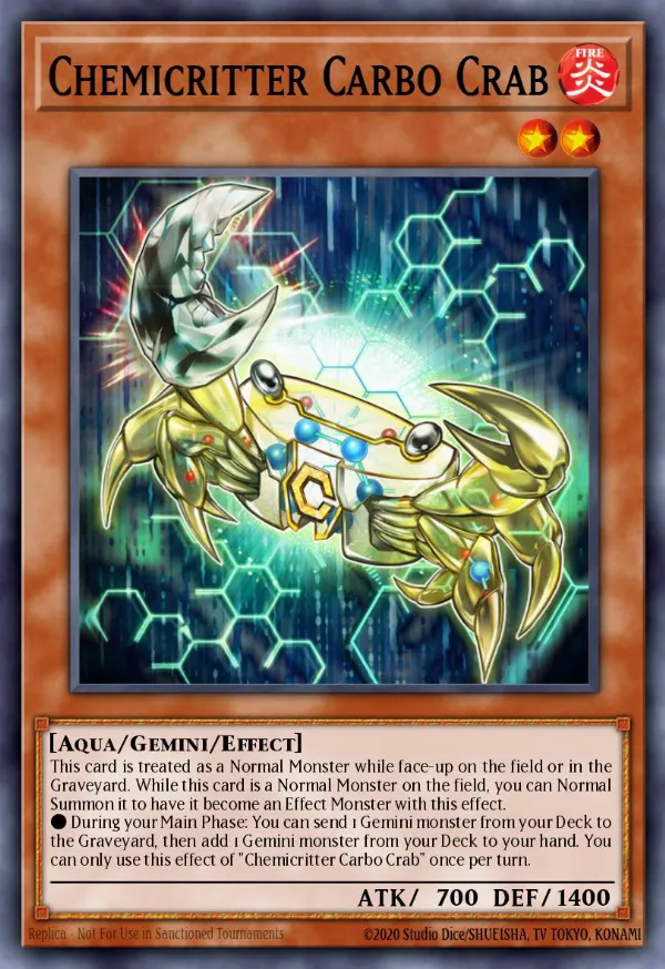 Chemicritter Carbo Crab