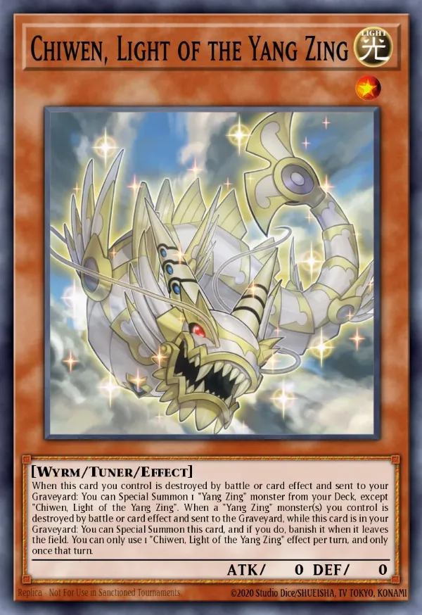 Chiwen, Light of the Yang Zing