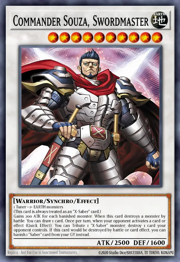 Commander Souza, Swordmaster