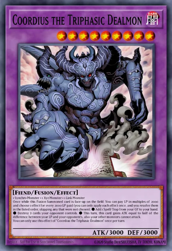 Coordius the Triphasic Dealmon