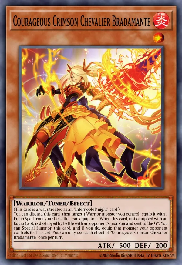 Courageous Crimson Chevalier Bradamante
