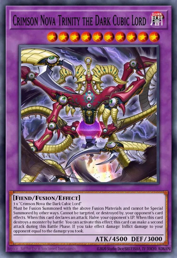 Crimson Nova Trinity the Dark Cubic Lord