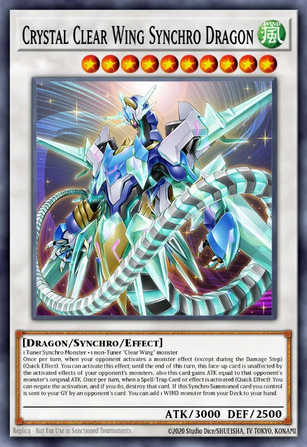 Crystal Clear Wing Synchro Dragon
