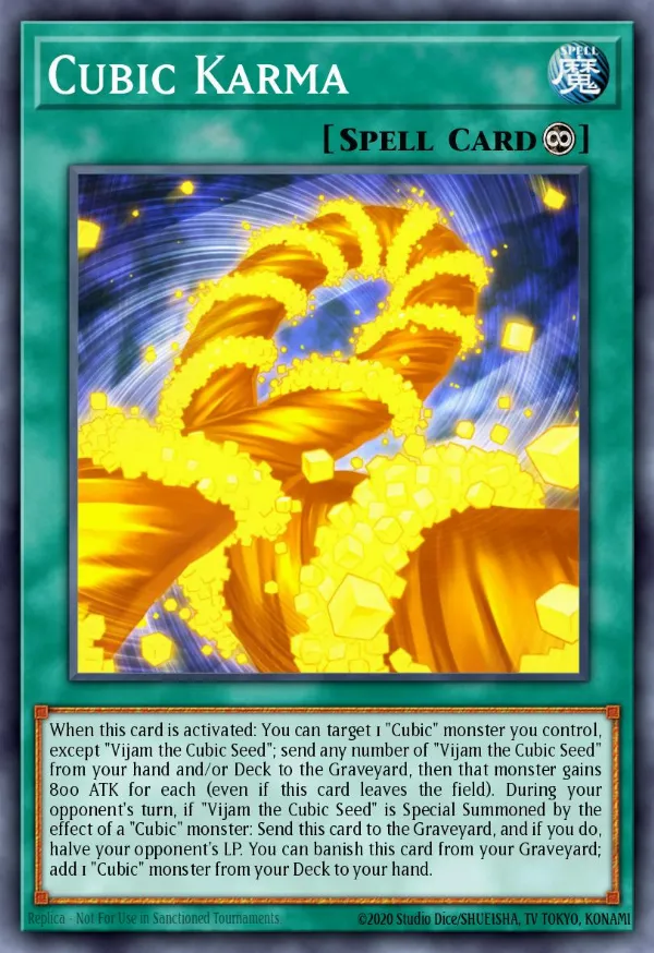 Cubic Karma