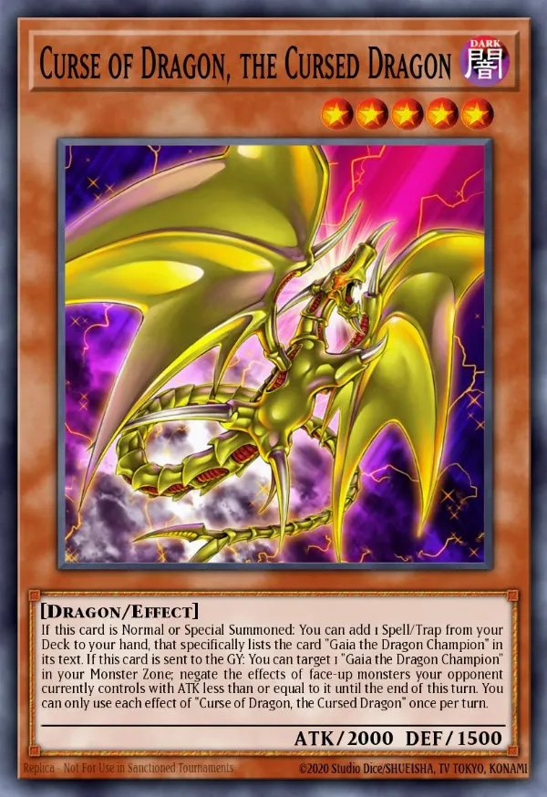 Curse of Dragon, the Cursed Dragon